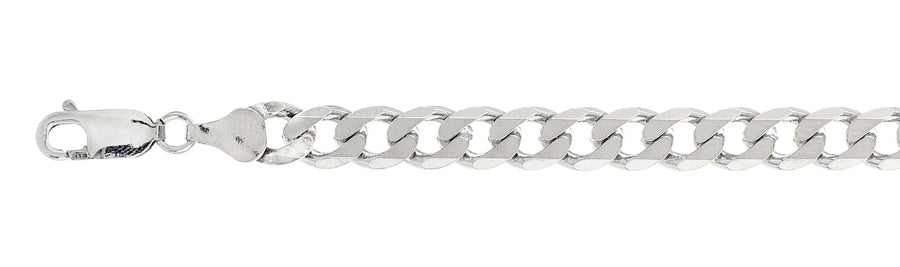 925 Sterling Silver Curb Chain Necklace – 6.5mm