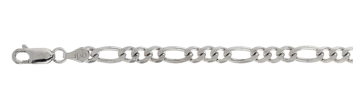 925 Sterling Silver Figaro Chain Necklace – 5.5mm